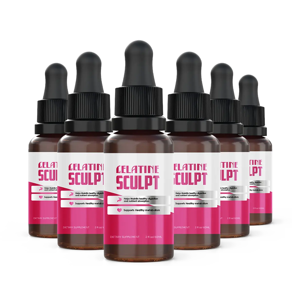 Gelatine Sculpt 6 Bottles